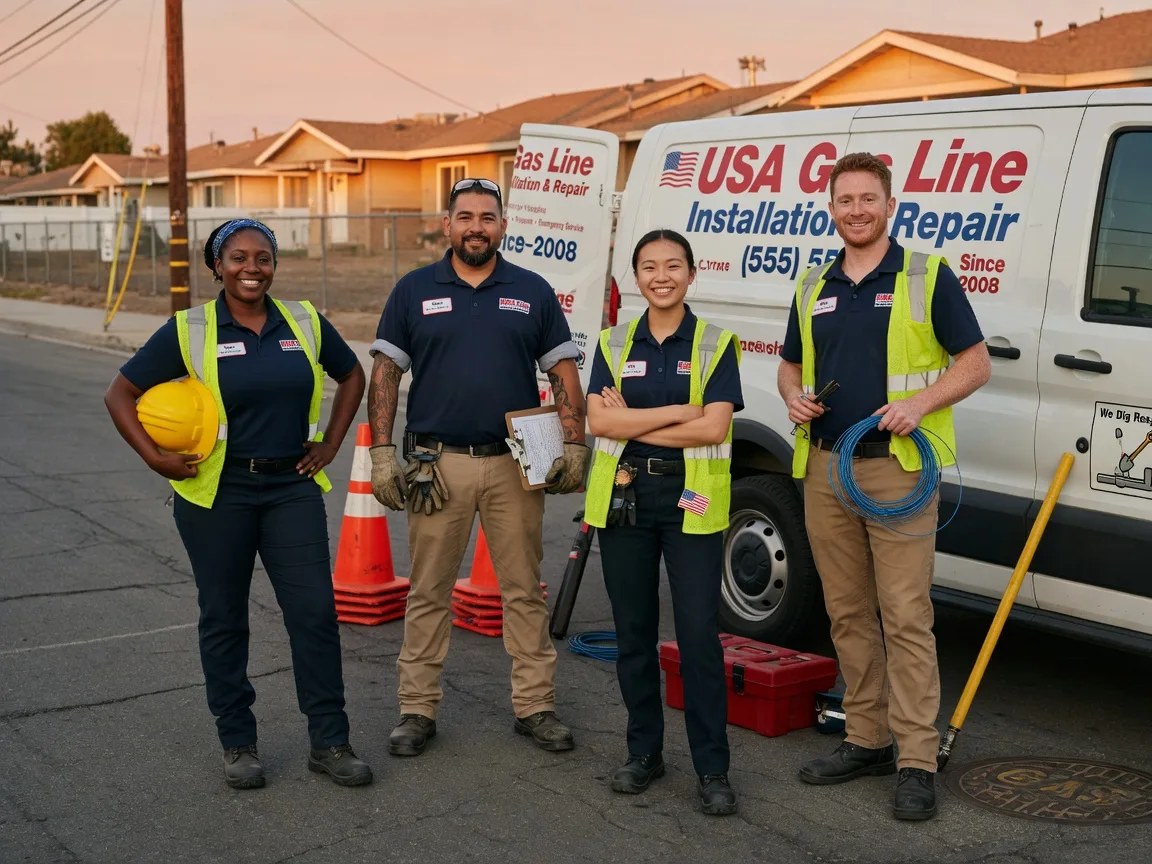 Gas Line Installation company in Rossburg, OH